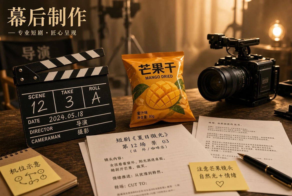 黄果AI短剧幕后